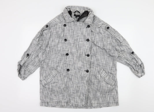 Womens UK Size 14 New Look Grey Jacket
