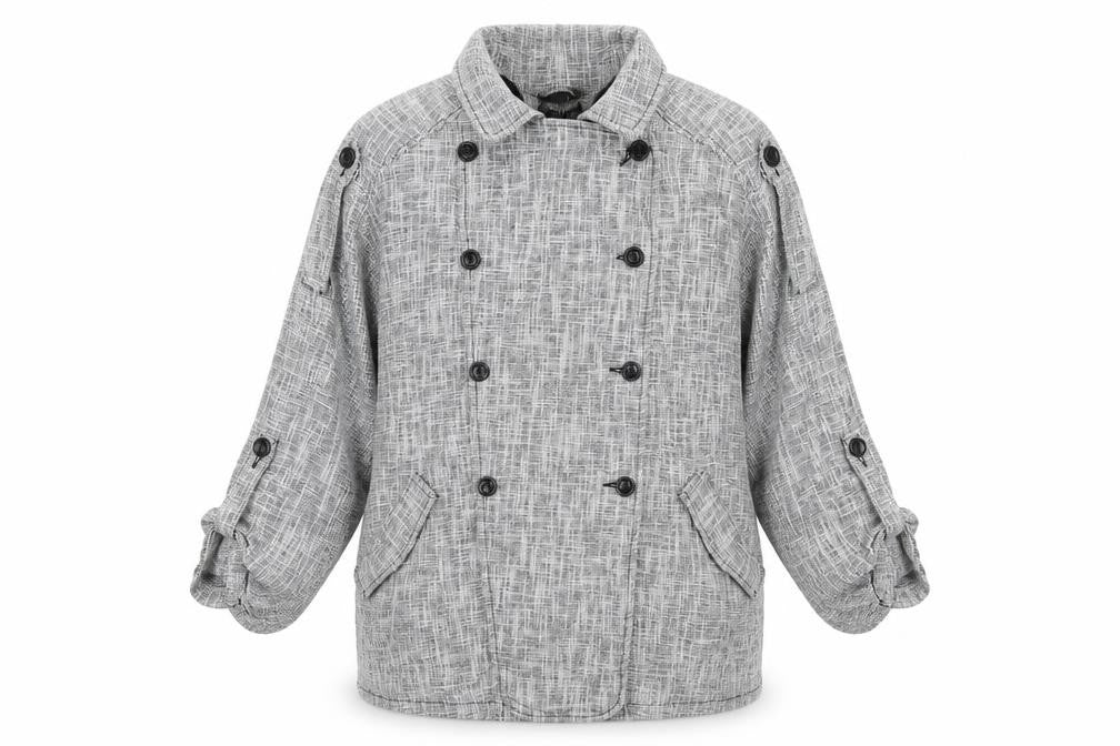 Womens UK Size 14 New Look Grey Jacket