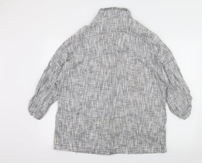 Womens UK Size 14 New Look Grey Jacket