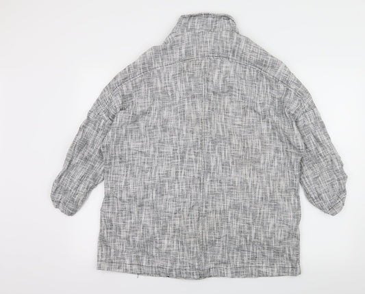 Womens UK Size 14 New Look Grey Jacket
