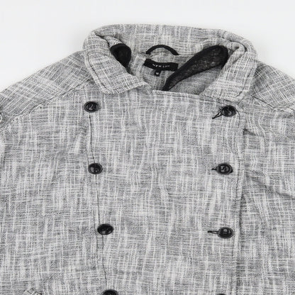 Womens UK Size 14 New Look Grey Jacket