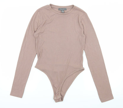 Primark Womens Purple  Jersey Bodysuit One-Piece Size 10