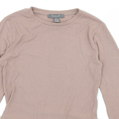 Primark Womens Purple  Jersey Bodysuit One-Piece Size 10