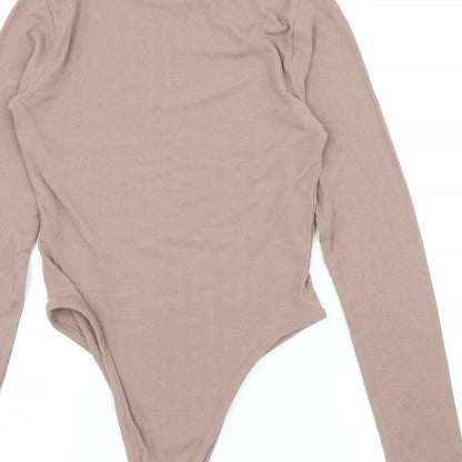 Primark Womens Purple  Jersey Bodysuit One-Piece Size 10