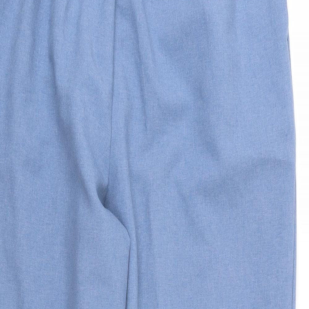Allison Daley Womens Blue  Rayon Trousers  Size 18 L30 in