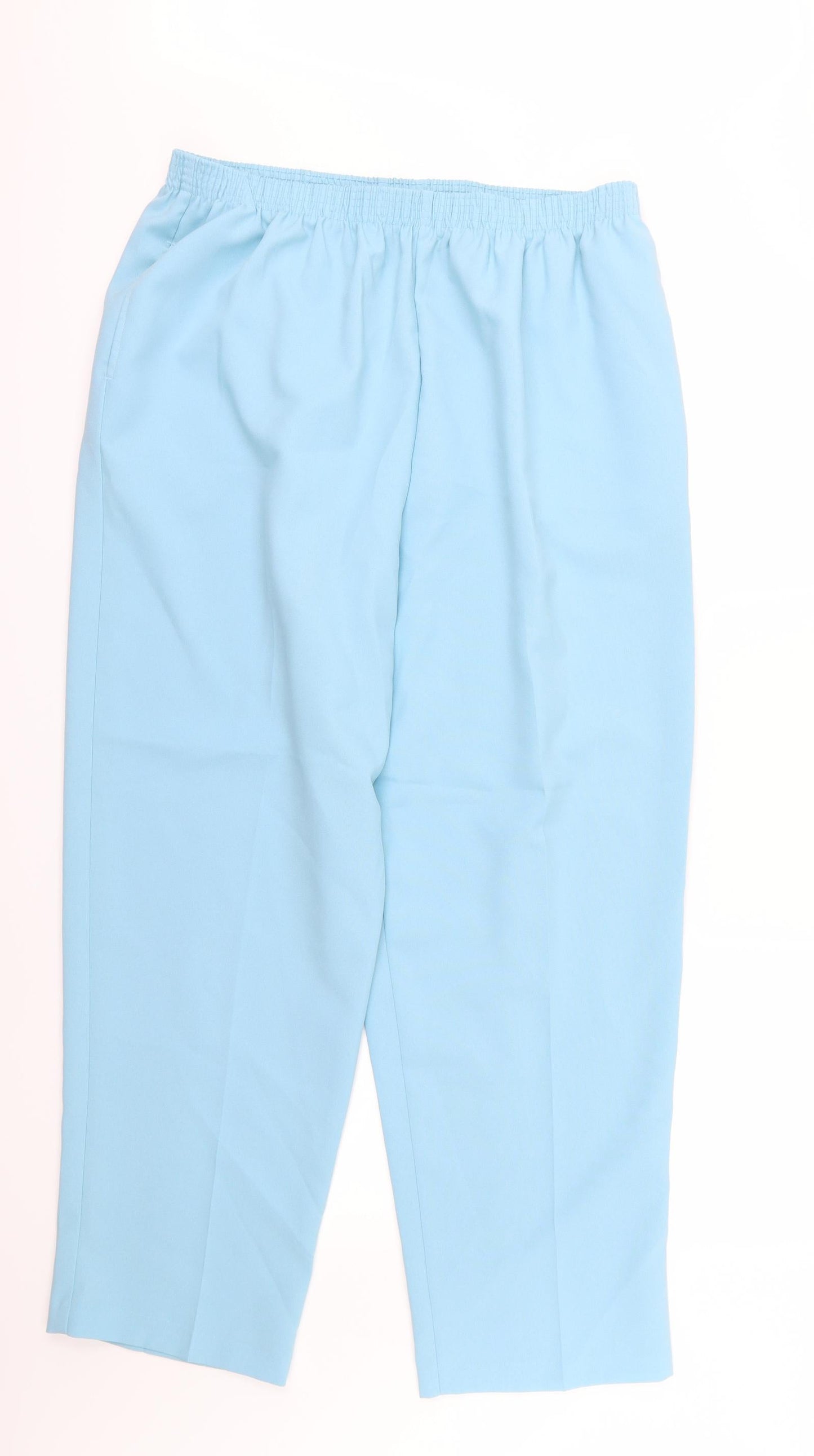 BonWorth Womens Blue  Rayon Trousers  Size XL L29 in
