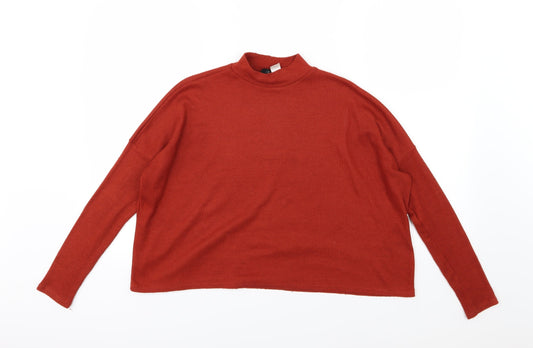 Divided by H&M Womens Brown  Knit Pullover Jumper Size S