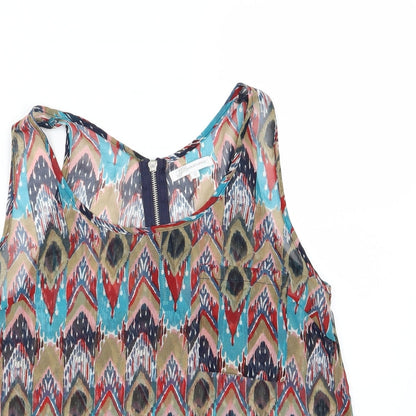 Womens UK Size 12 Glamorous Multicoloured Basic Blouse