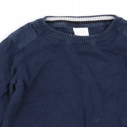 Palomino Boys Blue  Knit Pullover Jumper Size 3 Years