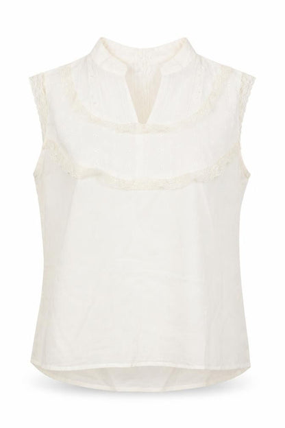 xi Womens White   Basic Blouse Size 10