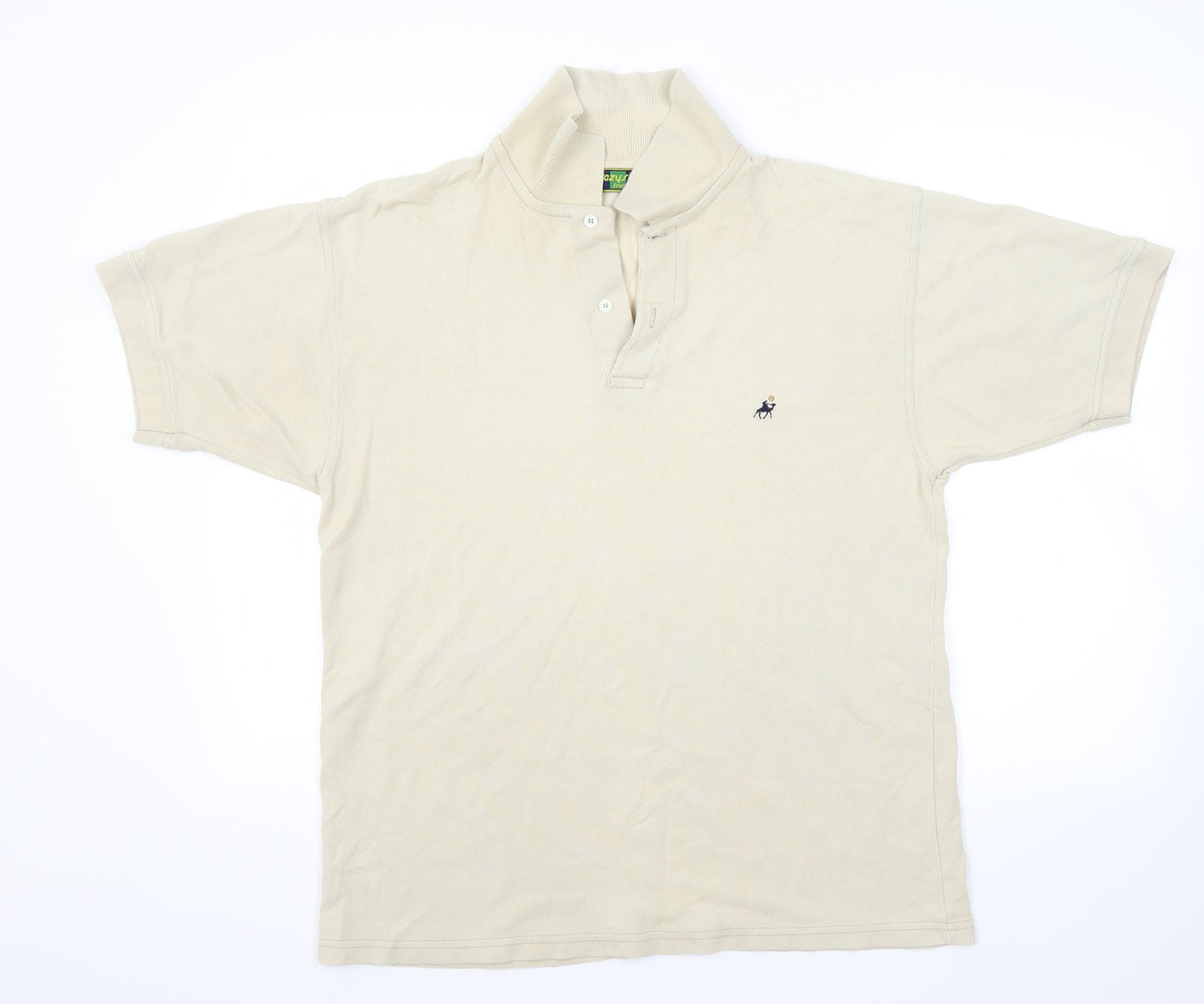 Preworn Mens Beige    Polo Size L