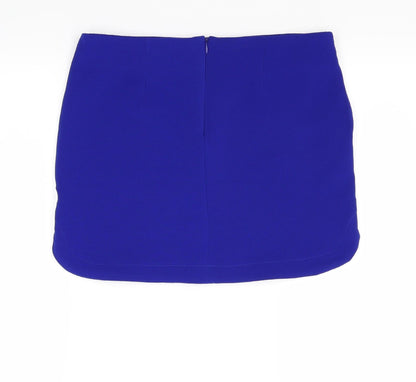 FOREVER 21 Womens Blue   Mini Skirt Size M