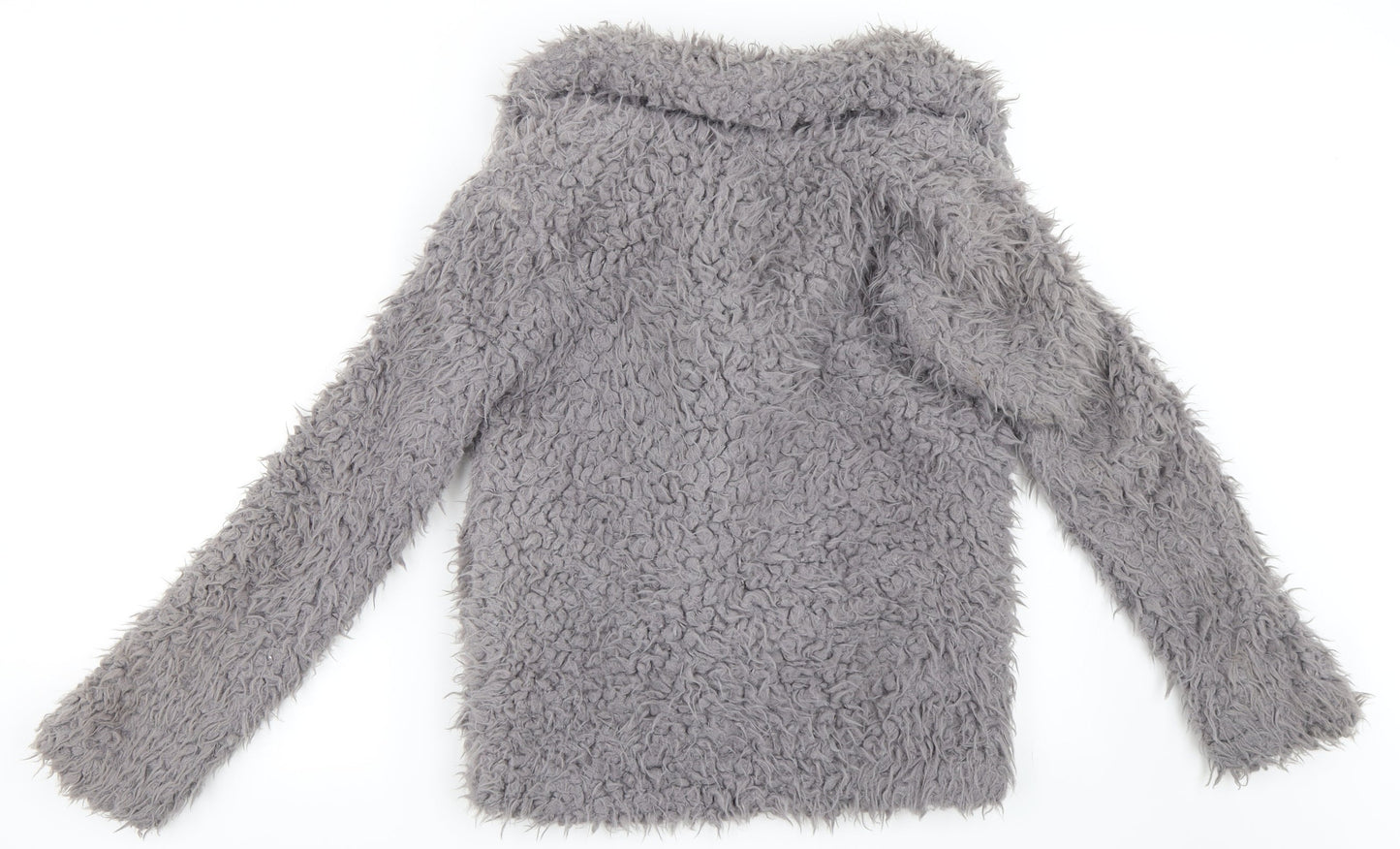 Primark Womens Grey   Jacket Coat Size 4