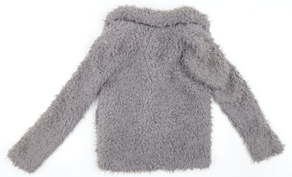 Primark Womens Grey   Jacket Coat Size 4