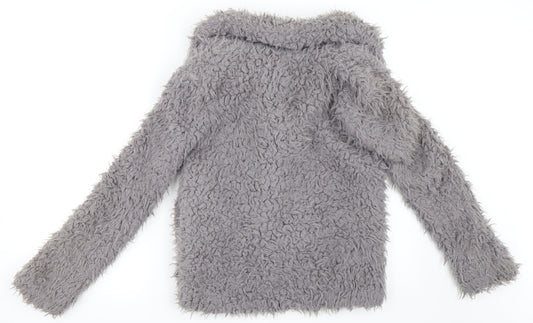 Primark Womens Grey   Jacket Coat Size 4