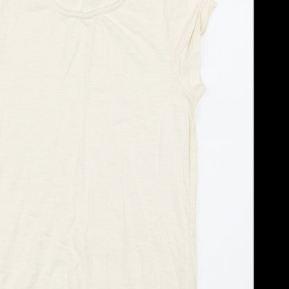 NEXT Girls Ivory   Basic T-Shirt Size 9 Years