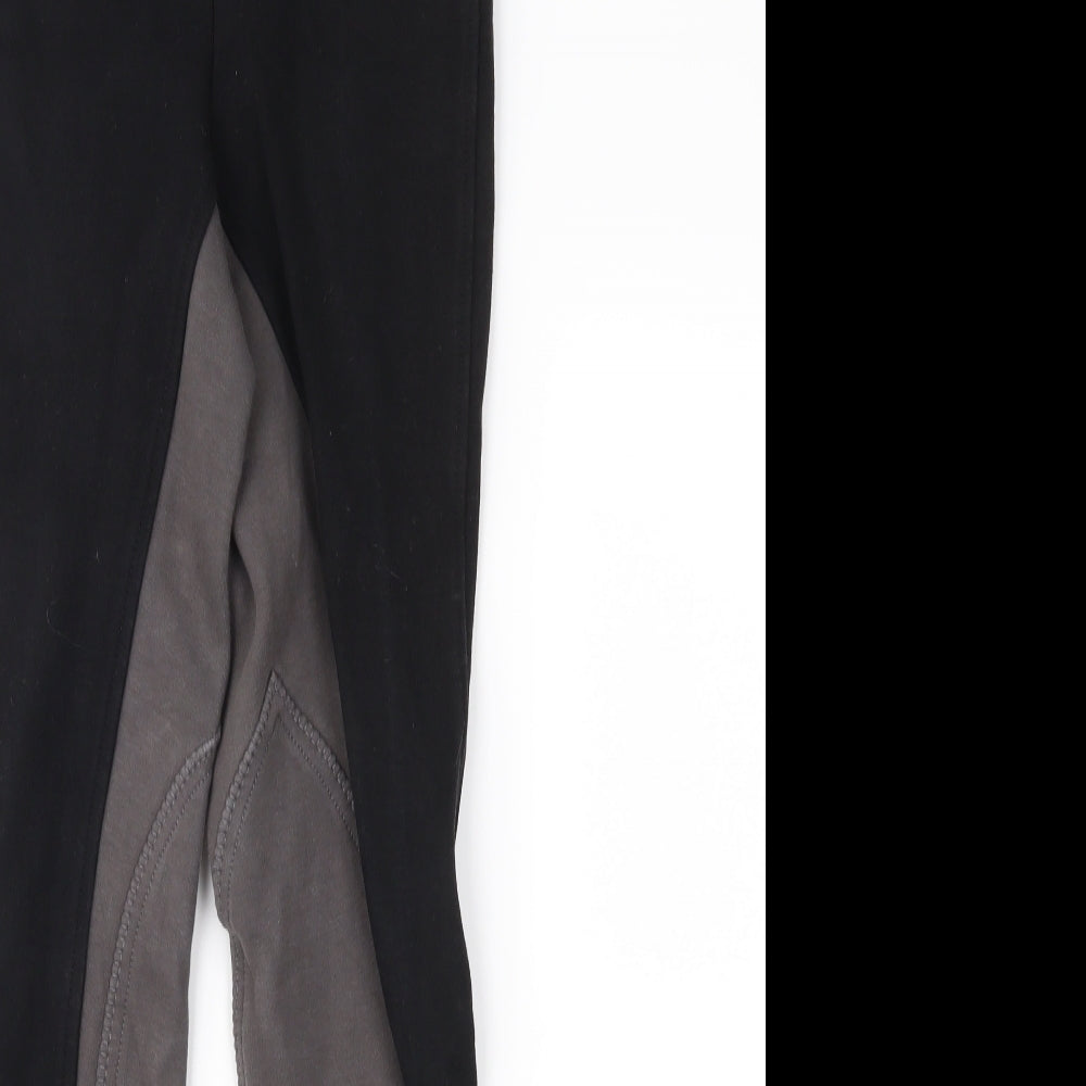 Womens UK Size 24 in Gallop Regular Fit  Black Trousers