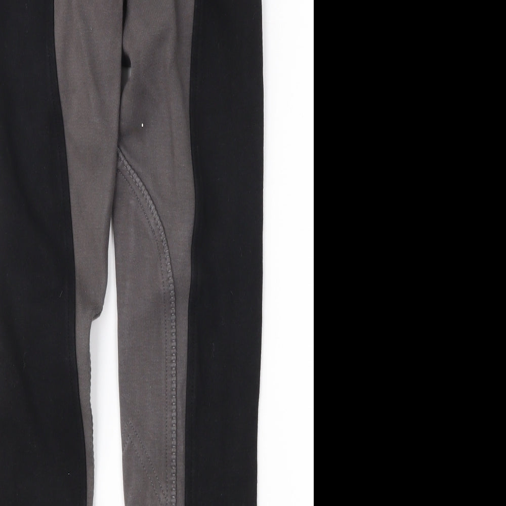 Womens UK Size 24 in Gallop Regular Fit  Black Trousers