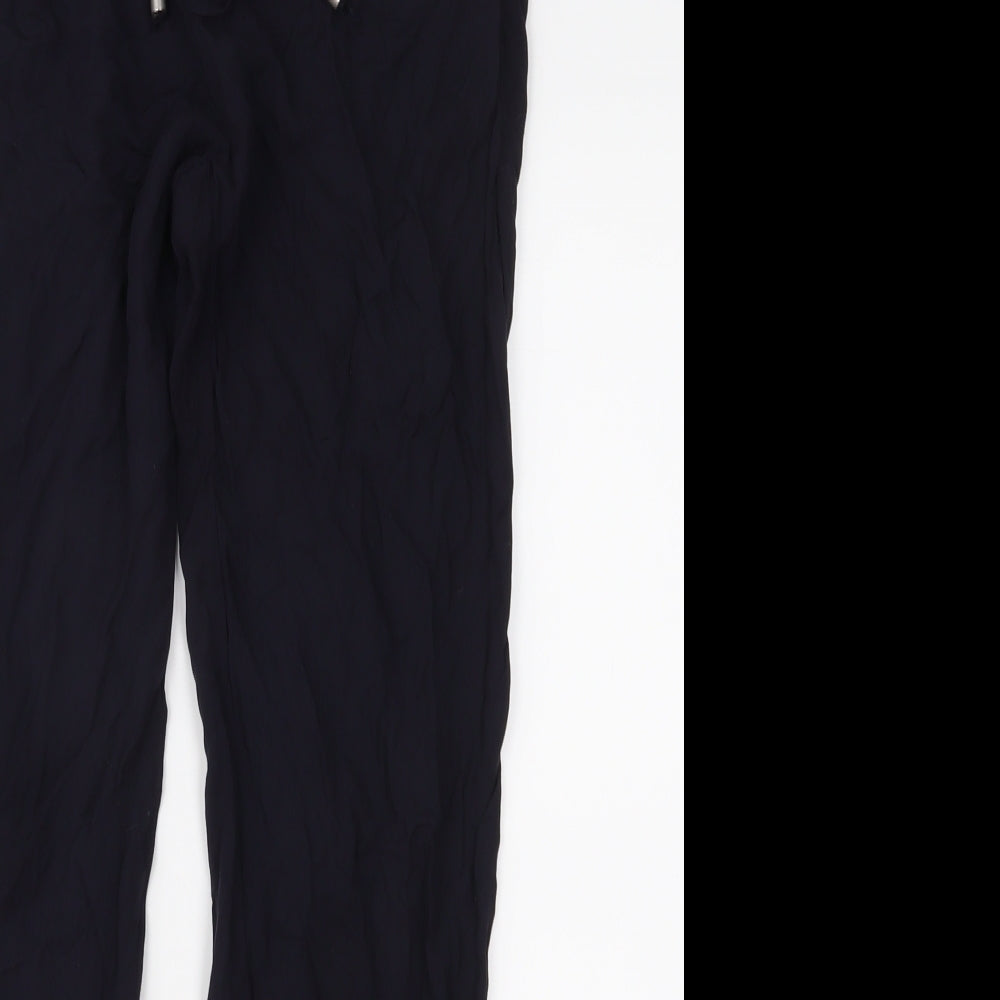 Womens UK Size 6 Divided Regular Fit  Black Trousers