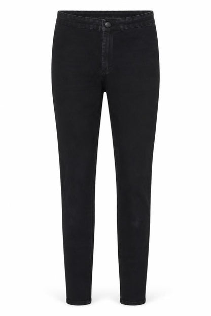 Womens UK Size 8 Denim & Co. Regular Fit Skinny Black Jeans