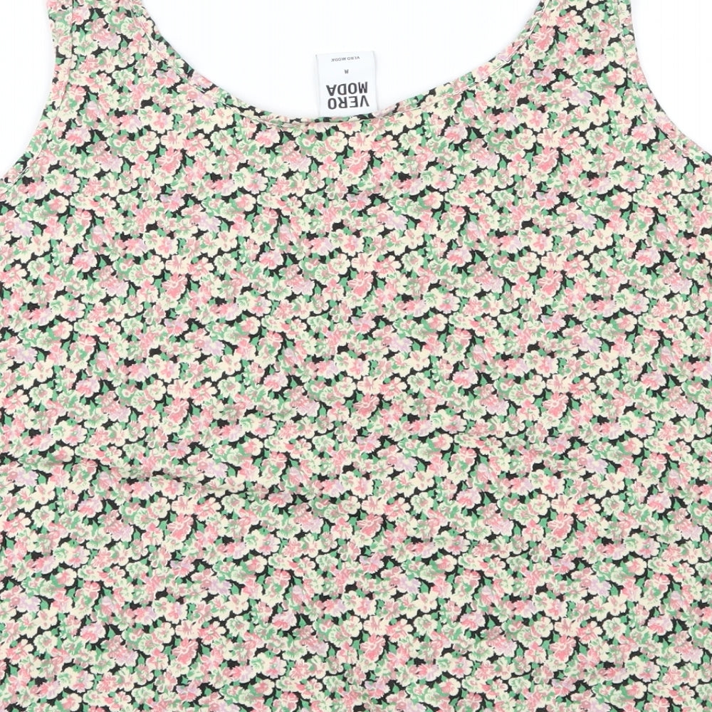 Womens UK Size M VERO MODA Pink Basic T-Shirt