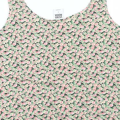 Womens UK Size M VERO MODA Pink Basic T-Shirt
