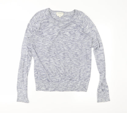 Next Womens Blue  Knit Pullover Jumper Size 12