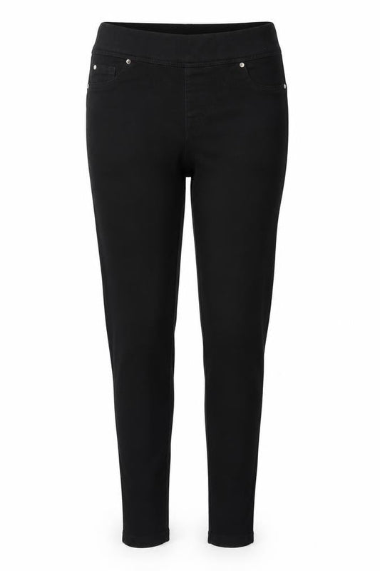 Womens UK Size 8 Denim & Co. Regular Fit Jegging Black Jeans