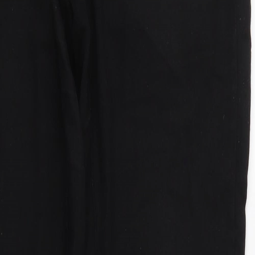 Denim & Co. Womens Black  Denim Jegging Jeans Size 8 L32 in