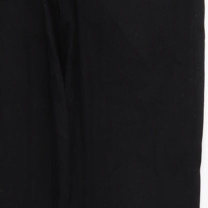 Denim & Co. Womens Black  Denim Jegging Jeans Size 8 L32 in