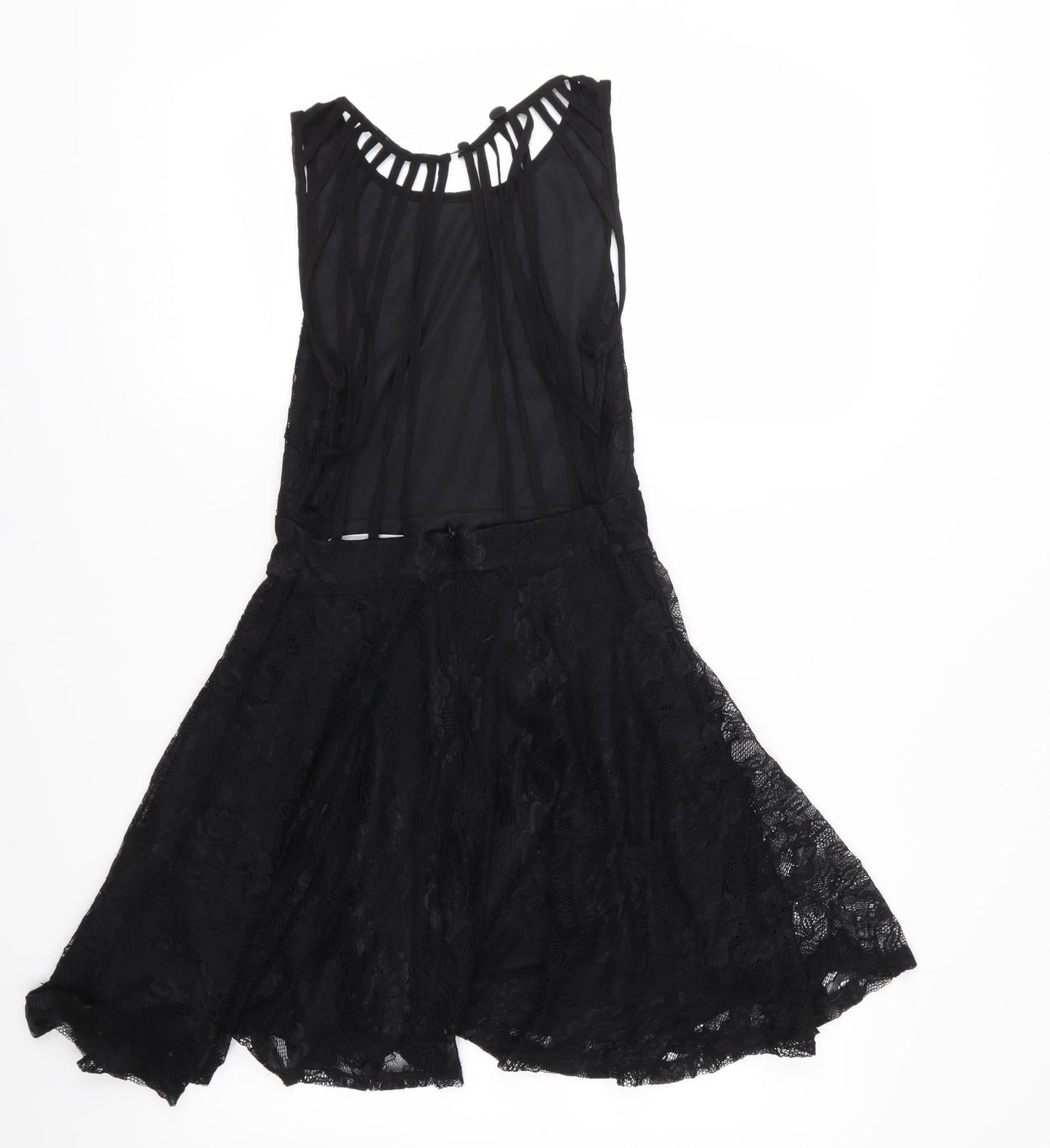 Wyldr Womens Black  Lace Fit & Flare  Size XS