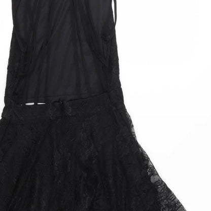 Wyldr Womens Black  Lace Fit & Flare  Size XS