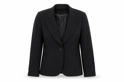 Womens UK Size 12 Marks and Spencer Regular Black Blazer