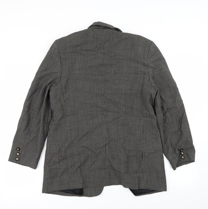 ara Womens Brown Ikat  Jacket Blazer Size 14
