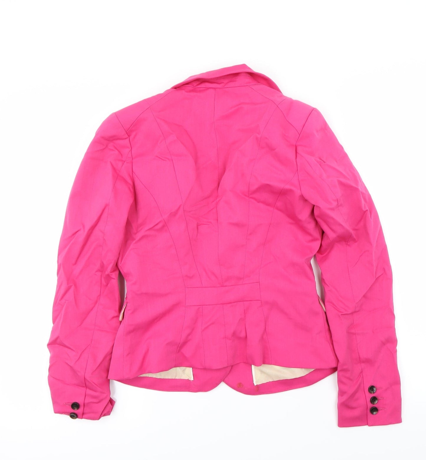 H&M Womens Pink   Jacket Blazer Size 6