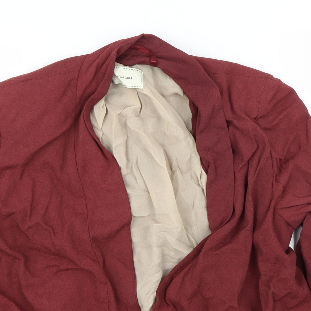 River Island Womens Brown   Jacket Blazer Size 14