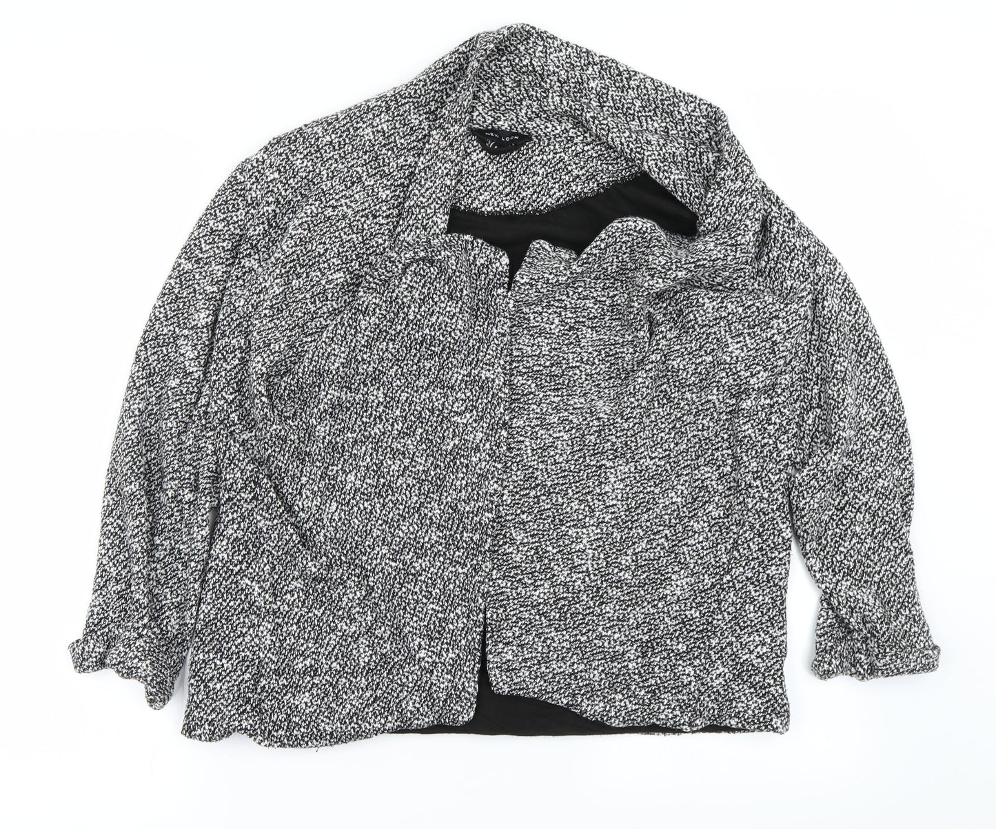 New Look Womens Grey   Jacket Blazer Size 8