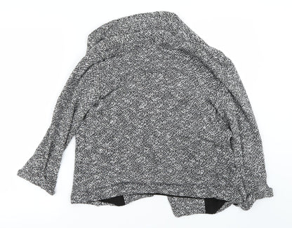 New Look Womens Grey   Jacket Blazer Size 8