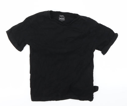 NEXT Girls Black   Basic T-Shirt Size 5 Years