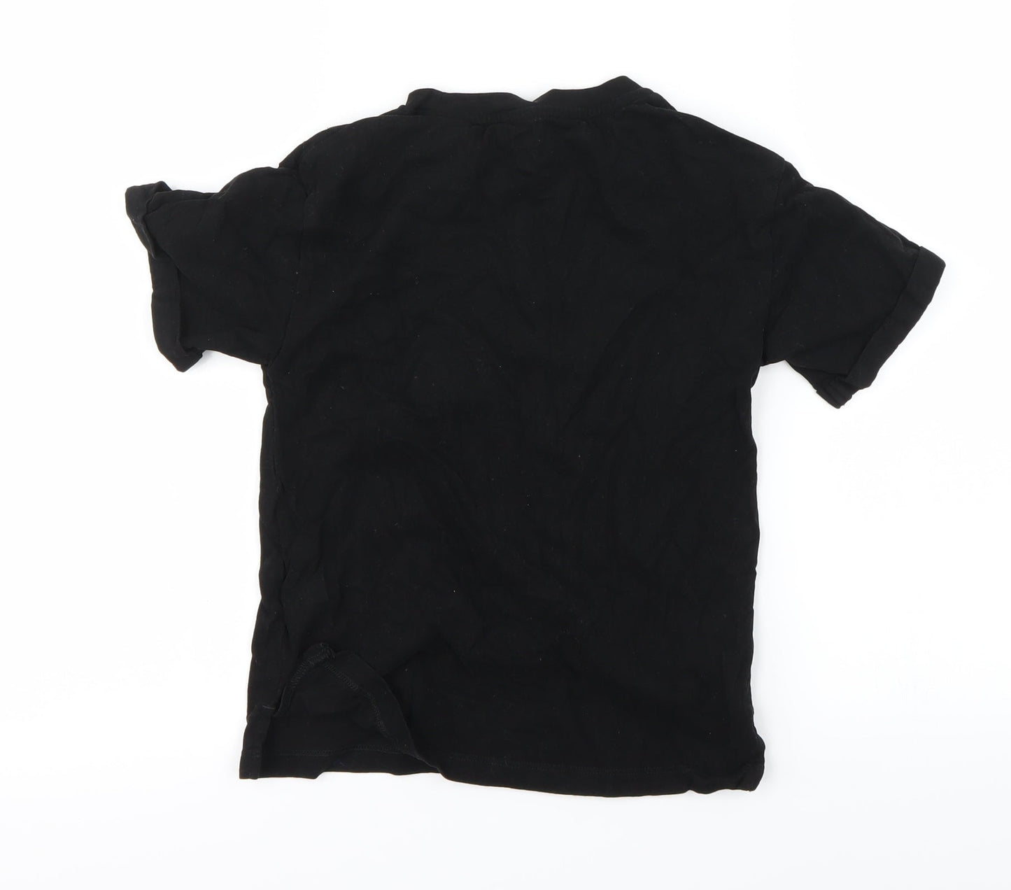 NEXT Girls Black   Basic T-Shirt Size 5 Years