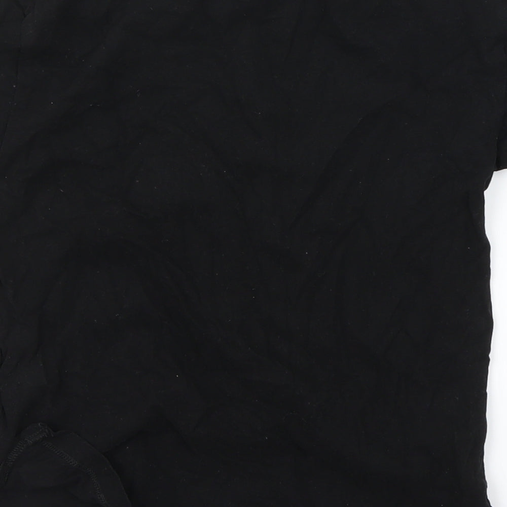 NEXT Girls Black   Basic T-Shirt Size 5 Years