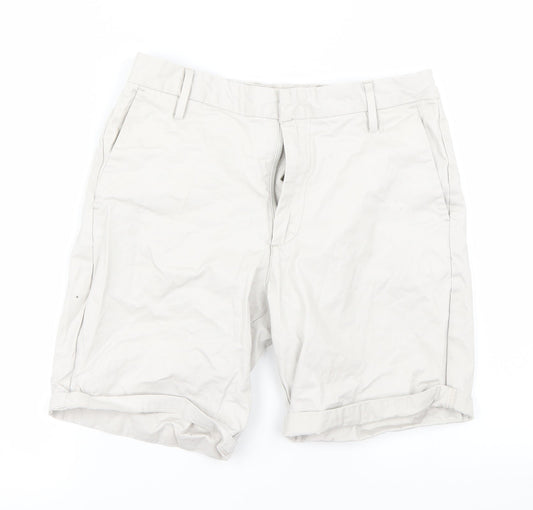 Burton Mens Grey   Chino Shorts Size 30 in