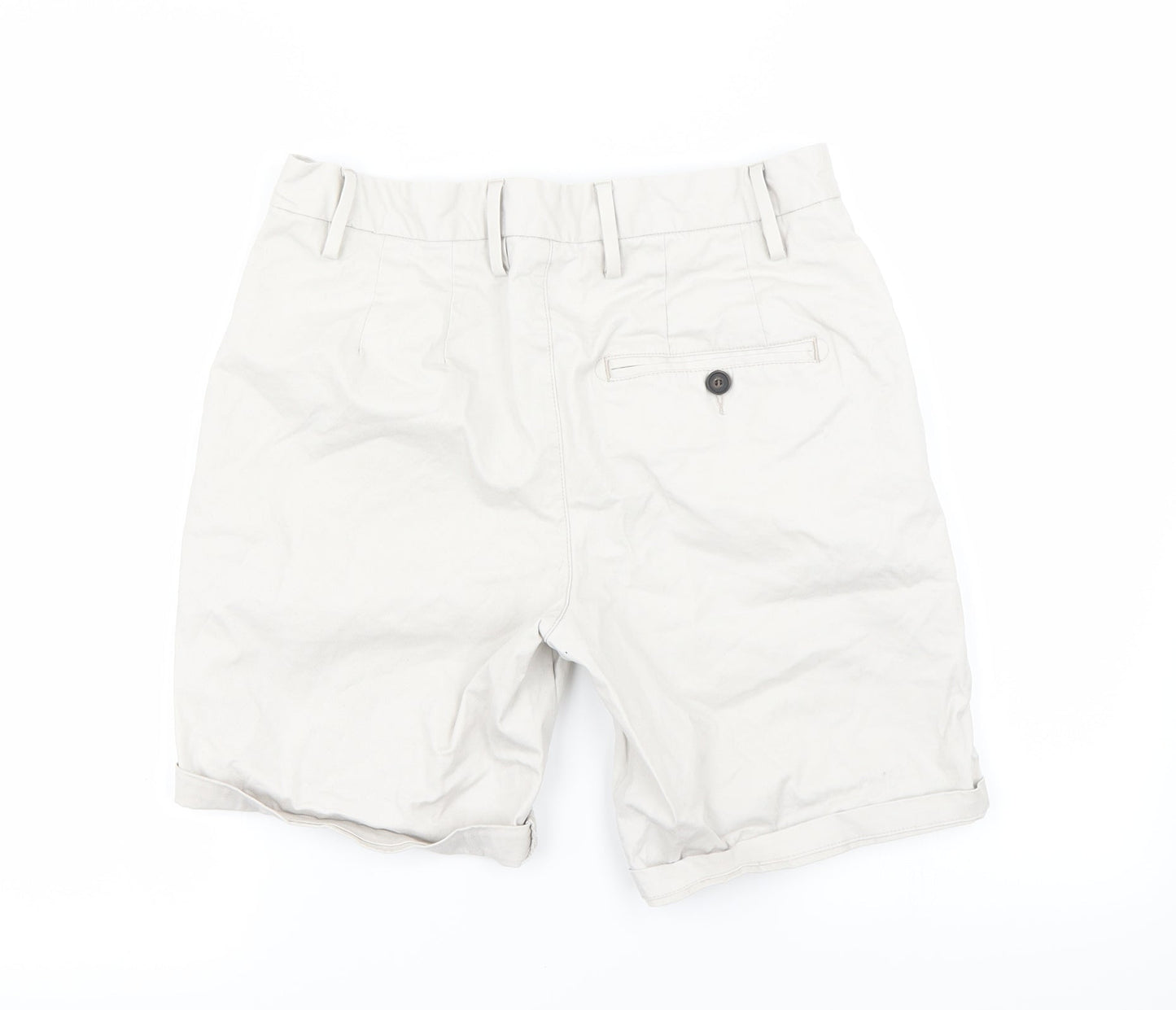 Burton Mens Grey   Chino Shorts Size 30 in