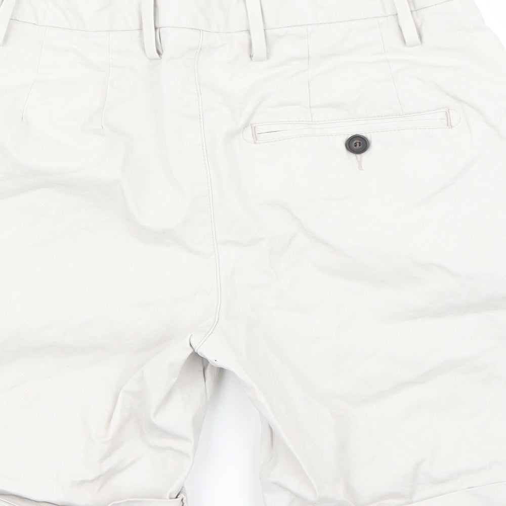 Burton Mens Grey   Chino Shorts Size 30 in