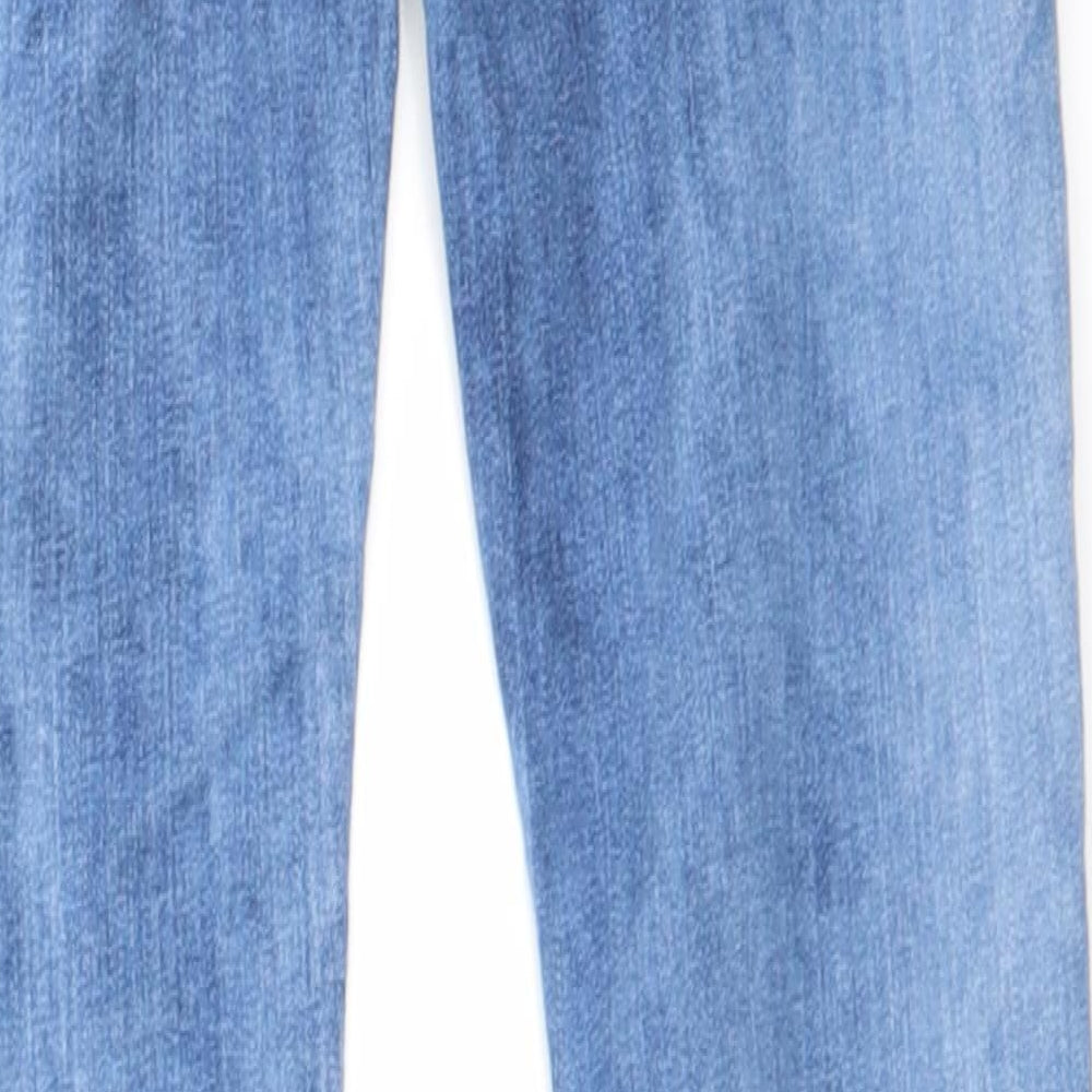 Womens UK Size 29 in Preworn Extra-Slim Fit Skinny Blue Jeans