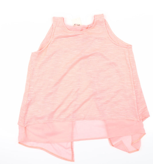 Peacocks Womens Orange   Basic Blouse Size 14