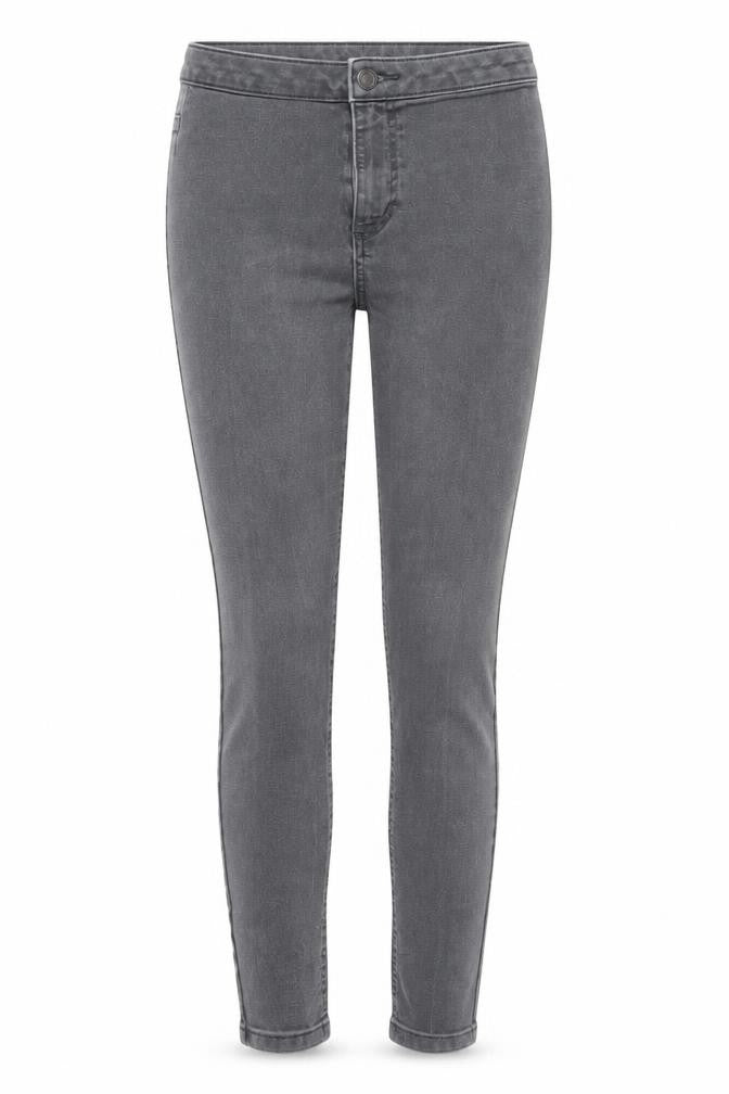 Womens Grey Paisley  Skinny Jeans Size 10 L23 in