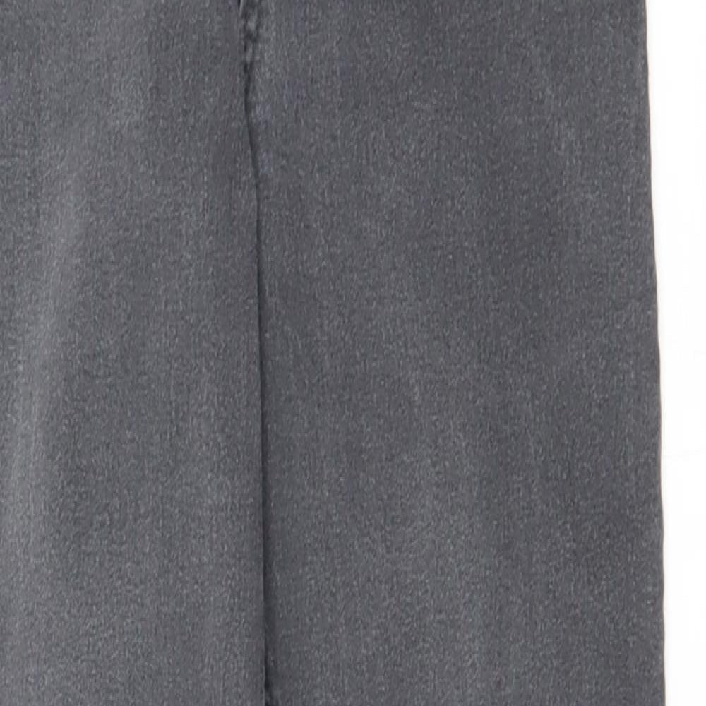 Womens UK Size 10 Preworn Regular Fit Skinny Grey Jeans