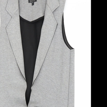 Topshop Womens Grey   Cardigan Jumper Size 8