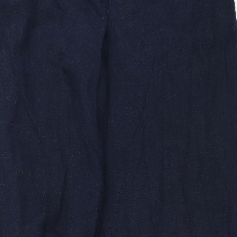 Womens UK Size 8 F&F Regular Fit  Blue Trousers
